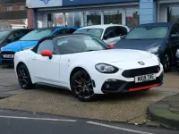 Used Abarth 124 Spider 168 HP (123 kW) 2019 White Cabriolet