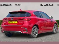 Used Lexus CT200h 134 HP (98 kW) 2018 Red Hatchback