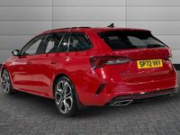 Used Skoda Octavia vRS 196 HP (144 kW) 2022 Velvet red metallic Estate