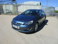 Used Vauxhall Astra SRi 100 HP (73 kW) 2015 Blue Hatchback