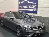 Usado Mercedes E400 AMG line 340 HP (250 kW) 2019 Cinzento Sedan