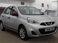 Begagnad Nissan Micra 2016 Silver Halvkombi