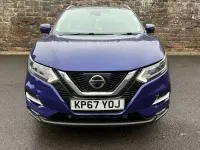 Used Nissan Qashqai N-Connecta 110 HP (80 kW) 2017 Blue SUV