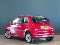 Usado Fiat 500C Lounge 69 HP (50 kW) 2019 Vermelho Cabrios