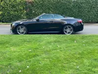 Used Mercedes E220 AMG line 194 HP (142 kW) 2018 Black Cabriolet