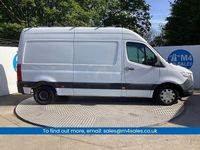 Begagnad Mercedes Sprinter Premium 2021 Vit Van
