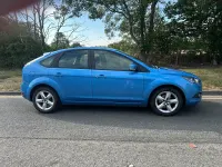 Used Ford Focus Zetec 2010 Blue Hatchback