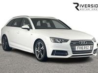 Used Audi A6 S-Line 218 HP (160 kW) 2016 White Estate