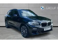 Used BMW X3 M Sport 190 HP (139 kW) 2019 Black SUV