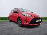 Used Toyota Yaris Hybrid 2019 Red Hatchback