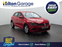 Used VW Polo SE 95 HP (69 kW) 2018 Red Hatchback