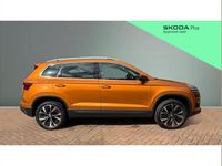 Used Skoda Karoq SE L 110 HP (80 kW) 2023 Orange SUV