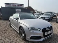 Usado Audi A3 Cabriolet S-Line 2014 Gris Descapotable