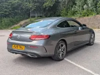 Used Mercedes C220 AMG line 2019 Grey Coupe
