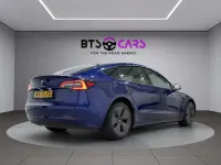 Used Tesla Model 3 Standard Range Plus 366 kW (498 HP) 2021 Blue Sedan