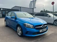 Used Mercedes A180 109 HP (80 kW) 2016 Blue Hatchback