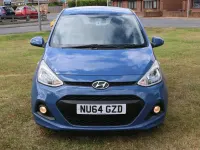 Used Hyundai i10 SE 67 HP (49 kW) 2014 Blue Hatchback