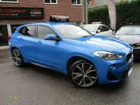Used BMW X2 M Sport 190 HP (139 kW) 2018 Blue SUV