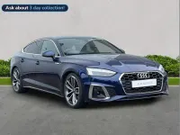 Used Audi A5 S-Line 147 HP (108 kW) 2023 Blue Coupe