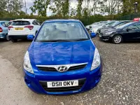 Used Hyundai i20 Comfort 101 HP (74 kW) 2011 Blue Hatchback