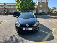 Used VW Golf VI SE 122 HP (89 kW) 2010 Black Hatchback