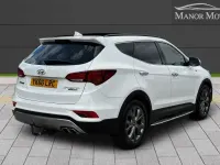 Used Hyundai Santa Fe Edition 200 HP (147 kW) 2017 White SUV