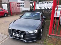 Usado Audi A5 Cabriolet S-Line 177 HP (130 kW) 2014 Cinzento Cabrios