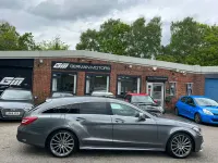 Used Mercedes CLS350 Shooting Brake AMG line 2017 Grey Estate