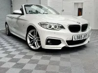 Used BMW 220 M Sport 190 HP (139 kW) 2015 White Cabriolet