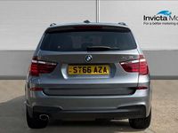 Used BMW X3 M Sport 190 HP (139 kW) 2016 Grey SUV