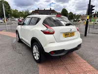 Used Nissan Juke Acenta Premium 115 HP (84 kW) 2014 White SUV