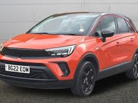 Used Vauxhall Crossland GS Line 110 HP (80 kW) 2022 Orange SUV