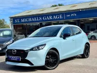Begagnad Mazda 2 Homura-Line 2023 Blå Halvkombi