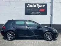 Used VW Golf VII SE 110 HP (80 kW) 2018 Black Hatchback