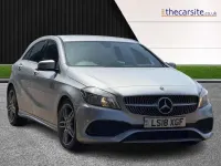 Used Mercedes A160 AMG line 2018 Silver Hatchback