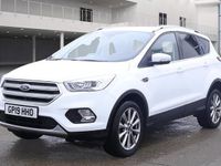 Used Ford Kuga Titanium 120 HP (88 kW) 2019 Frozen white SUV