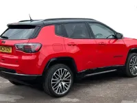 Used Jeep Compass Summit 2024 Red and black SUV