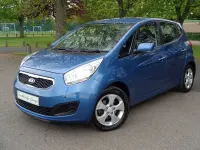 Used Kia Venga 125 HP (91 kW) 2015 Planet blue metallic Hatchback