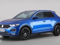 Used VW T-Roc R-line 150 HP (110 kW) 2020 Blue SUV