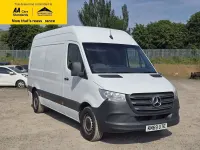 Used Mercedes Sprinter 163 HP (119 kW) 2019 White Van