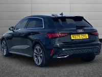 New Audi A3 S-Line 150 HP (110 kW) 2025 Black Hatchback