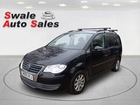 Used VW Touran S 105 HP (77 kW) 2009 Black MPV