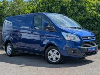 Used Ford Transit Custom Limited 123 HP (90 kW) 2016 Blue Van