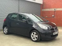 Used Kia Venga 89 HP (65 kW) 2013 Black Hatchback