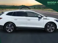 Used Skoda Enyaq iV 210 kW (286 HP) 2024 Moon white metallic SUV