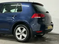 Second-hand VW Golf VII Edition 150 CP (110 kW) 2016 Albastru Hatchback