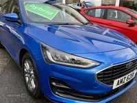 Used Ford Focus Titanium 125 HP (91 kW) 2023 Blue Hatchback