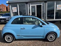 Used Fiat 500 Lounge 69 HP (50 kW) 2012 Blue Hatchback