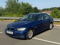 Used BMW 320 2007 Blue Sedan