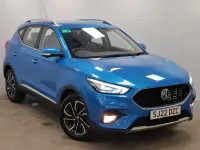 Used MG ZS Exclusive 106 HP (77 kW) 2022 Blue SUV